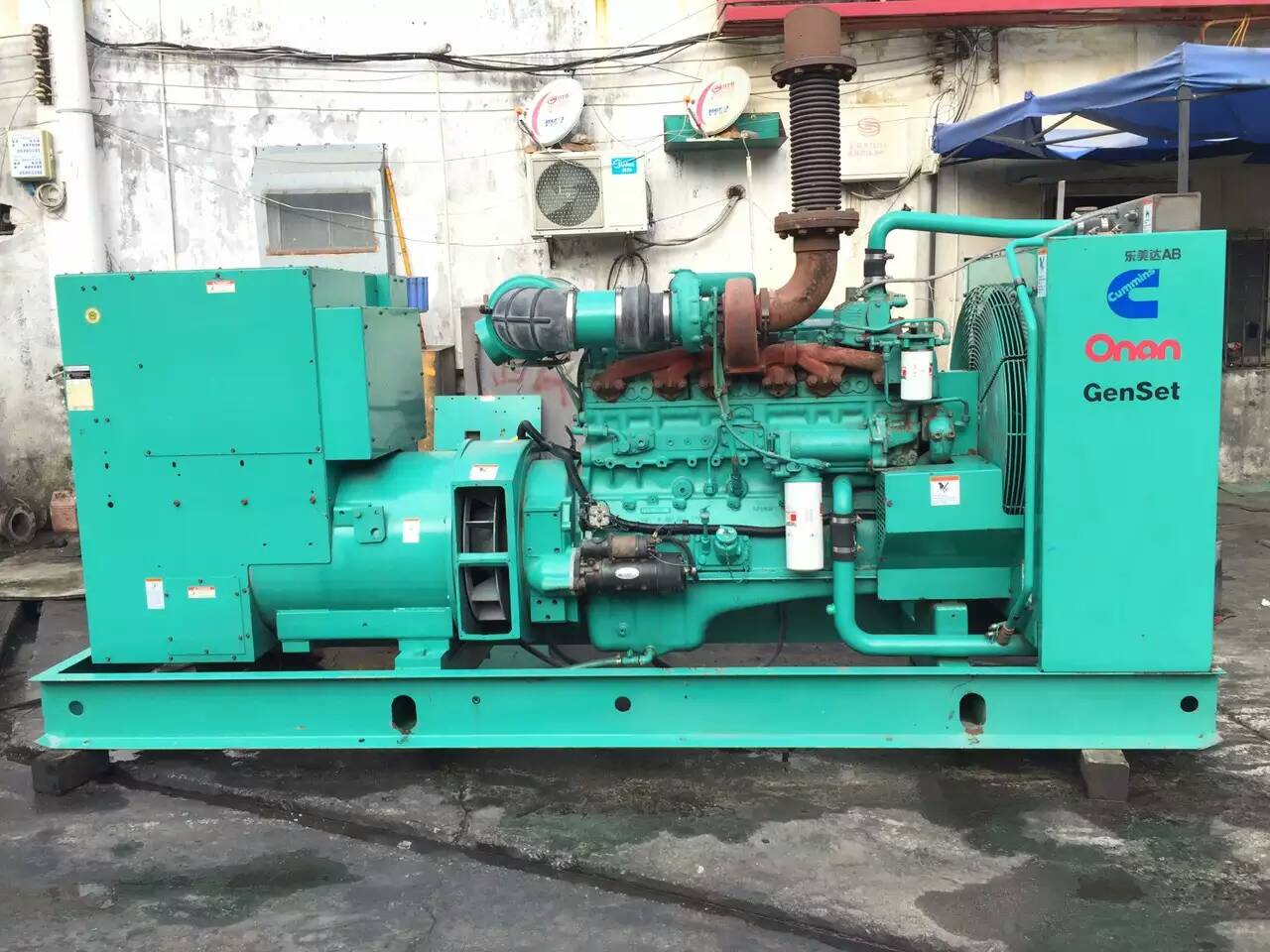 信丰租赁发电机-柴油发电机不正常冒烟的原因